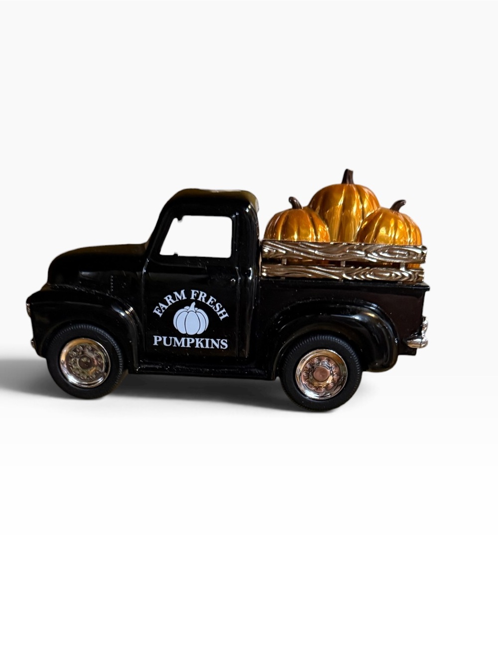 Bath & Body Works Farm Fresh Pumpkins Black Truck Wallflowers Fragrance Plug
